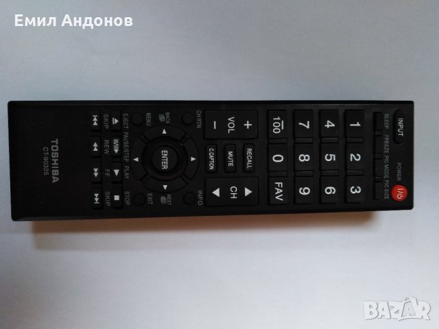 TOSHIBA 3D LED SMART TV REMOTE CONTROL, снимка 4 - Дистанционни - 23994059