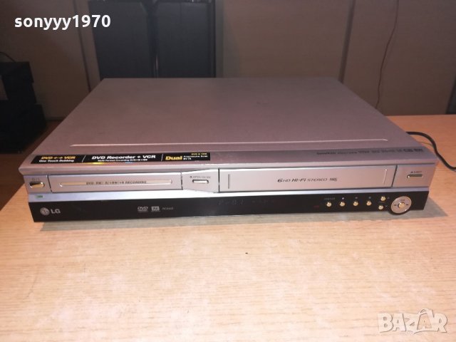 lg rc6500-dvd recorder/video-за ремонт-внос швеицария, снимка 3 - Плейъри, домашно кино, прожектори - 21574705