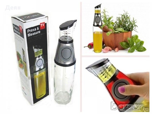 1278 Диспенсер с дозатор оцет и олио, снимка 5 - Други - 17431699