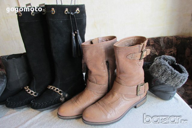 дамски мото боти, ботуши, 100% естествена кожа, N- 39, GOGOMOTO.BAZAR.BG®, снимка 8 - Дамски ботуши - 17650862