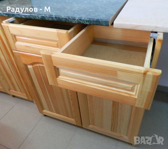 Кухненски шкаф долен с две чекмеджета чам , снимка 3 - Кухни - 22347820