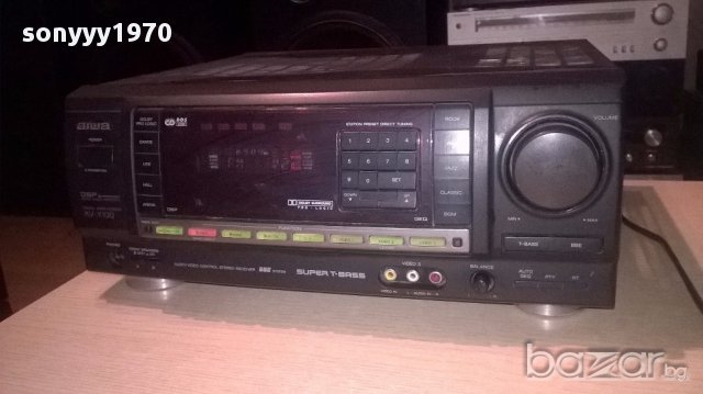 Aiwa av-x100ez stereo receiver-внос швеицария, снимка 6 - Ресийвъри, усилватели, смесителни пултове - 17143243