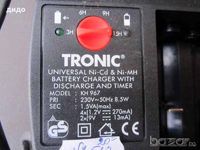 уред за зареждане на батерии Троник 510, снимка 2 - Друга електроника - 19722061