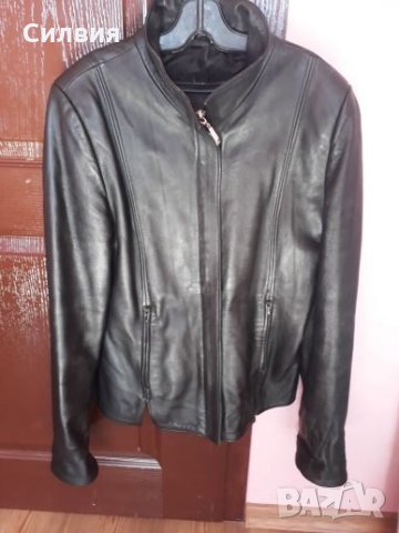 Дамско кожено яке от естествена кожа, размер 40, снимка 2 - Якета - 23179378