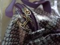 Нов дамски сак ROBERTO CAVALLI - JUST CAVALLI SNAKESKIN оригинал, снимка 12
