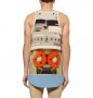 GIVENCHY MULTICOLOR TAPEDECK PRINT Мъжки Потник size L, снимка 2