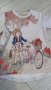 Момиченце с колело детска блуза, снимка 2