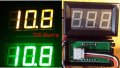 Цифров дигитален волтметър Dс 0 - 100 волта волтмер червен жълт зелен сини и бял, снимка 1 - Друга електроника - 13007304