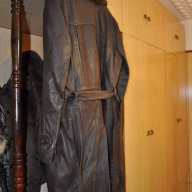 Кожено зимно палто - естествена кожа - българско производство гр. Лове, снимка 3 - Якета - 17072983