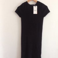 нова черна рокля bershka, снимка 4 - Рокли - 20839772