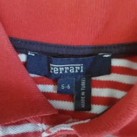 Детско якенце  ZARA  и оригинална блузка FERRARI за 5-6 г.момче, снимка 4 - Детски комплекти - 25231774