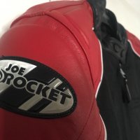 Joe Rocket оригинално моторждийско яке, естествена кожа 55%, полиестер 45%, кори, снимка 3 - Якета - 23030466