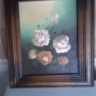 картина-цветя, снимка 1 - Картини - 18198477