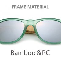 Слънчеви очила PC & Bamboo, снимка 3 - Слънчеви и диоптрични очила - 18953503