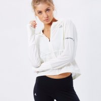 Ново яке Adidas Pure X Running Jacket in White, снимка 1 - Спортни екипи - 19536947