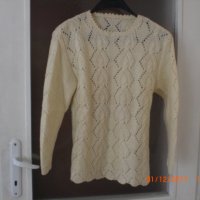 продавам нова дамска блуза  ръчна изработка, снимка 1 - Блузи с дълъг ръкав и пуловери - 20311517