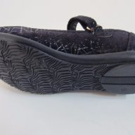 Елегантни обувки естесттвена кожа т.синьо Понки, снимка 4 - Детски сандали и чехли - 17508694