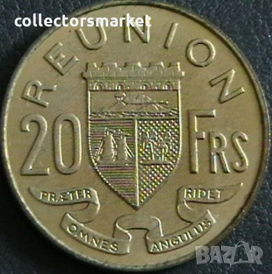 20 франка 1964, Реюнион, снимка 1