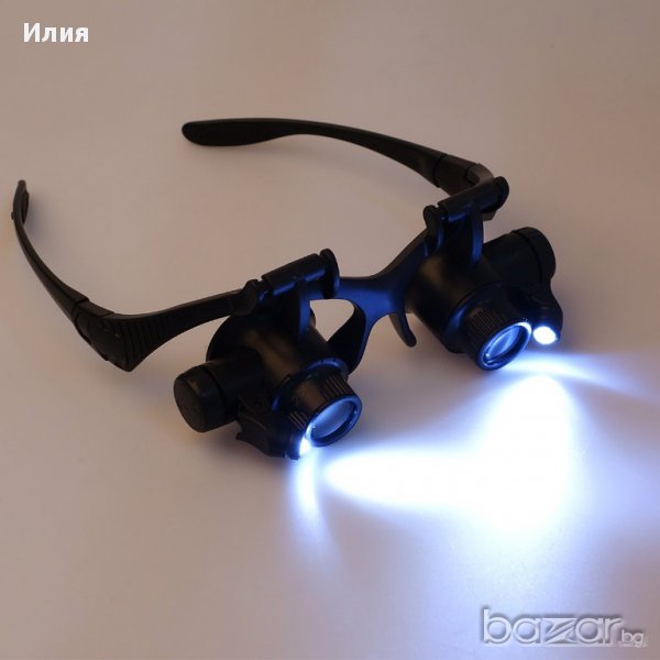 Увеличаваща лупа със светодиодна светлина 3, снимка 1