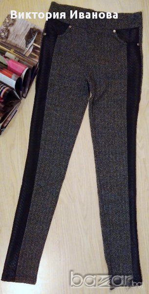 Клин с кожен акцент, снимка 1