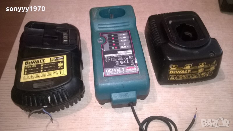 dewalt-makita-dewalt battery charger-внос швеция, снимка 1