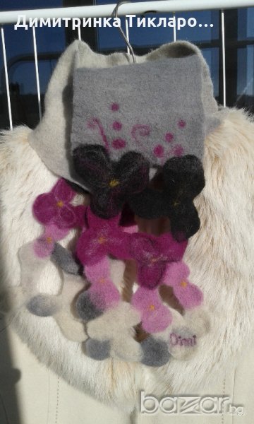 ръчно изработен шал, снимка 1