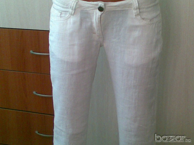 Дамски Ленен Панталон, снимка 1