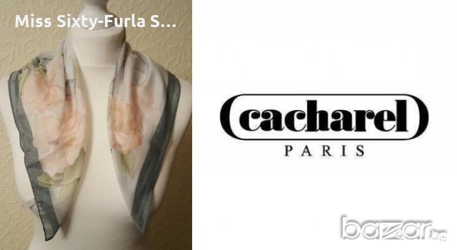 CACHAREL-нов шал Кашарел-55 см. х 55 см., снимка 5 - Шалове - 18216034