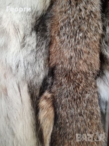 Дамско палто от естествен косъм вълк , снимка 5 - Палта, манта - 23717105