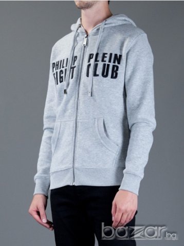 PHILIPP PLEIN FIGHT CLUB MUHAMMAD ALI Мъжко Горнище тип Суичър size S, снимка 2 - Суичъри - 7023628