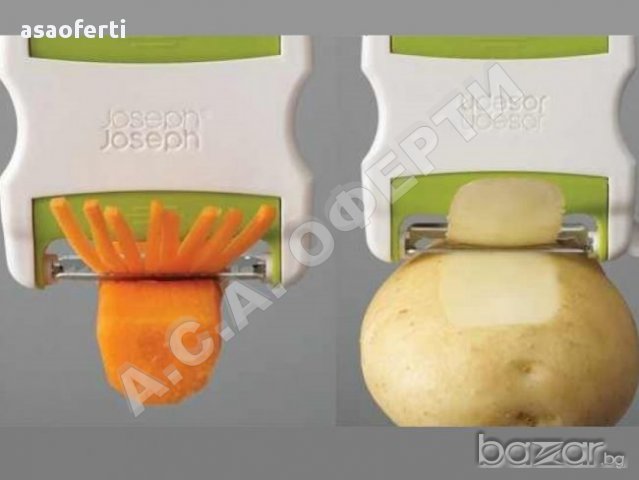 Peeler Shredded - белачка/ренде за спирали от краставици, моркови и др.плодове и зеленчуци, снимка 2 - Други - 11314118