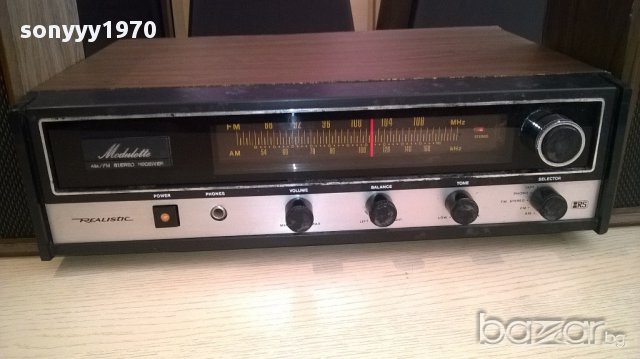 realistic modulette 12-1401 made in taiwan-внос швеицария, снимка 2 - Ресийвъри, усилватели, смесителни пултове - 12543091