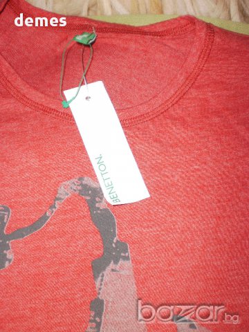 Блуза B E N E T T O N с дълъг ръкав размер Х L, нова, снимка 6 - Блузи с дълъг ръкав и пуловери - 8523694