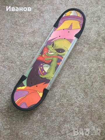 Светещ скейтборд дължина 80 см, снимка 1