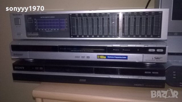 technics sony eq & hdd recorder, снимка 7 - Ресийвъри, усилватели, смесителни пултове - 25871674