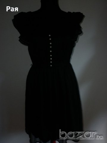Черна рокля h&m , снимка 4 - Рокли - 18556972