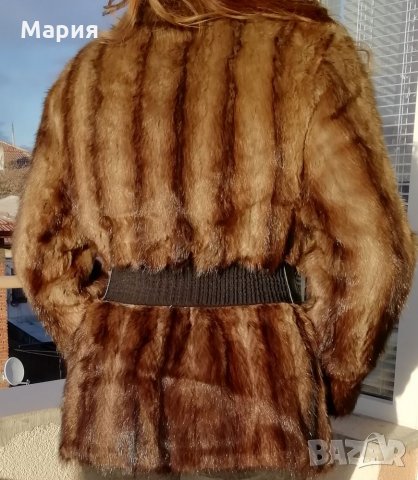 Палто от естествен косъм , снимка 4 - Палта, манта - 23701822