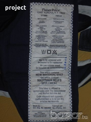 Fisher Price кенгуру ползвано 1 път като ново,за деца до 9кг.Промо цена!, снимка 4 - Кенгура и ранички - 20097702