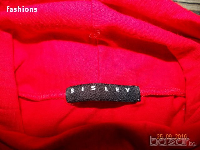 Поло без ръкави Sisley - размер M, снимка 7 - Блузи с дълъг ръкав и пуловери - 15901346