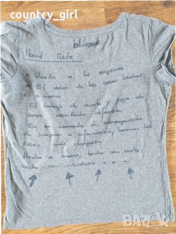 Desigual - страхотна дамска тениска, снимка 2 - Тениски - 25671697
