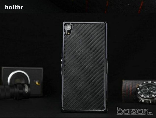 ЛУКСОЗЕН ГРЪБ ТИП КАРБОН ЗА SONY XPERIA Z3, снимка 2 - Калъфи, кейсове - 9510627