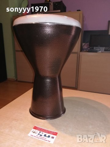 прекрасен пръскан цвят-метална тарамбука-внос сирия-40см, снимка 8 - Ударни инструменти - 21661201