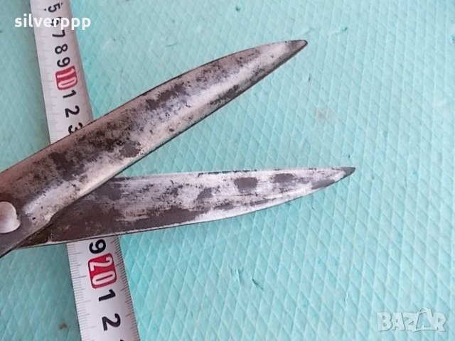  Стара абаджийска ножица , снимка 4 - Антикварни и старинни предмети - 23197996