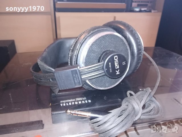akg-k250 headphones-made in austria-внос швеицария, снимка 9 - Слушалки и портативни колонки - 22121601