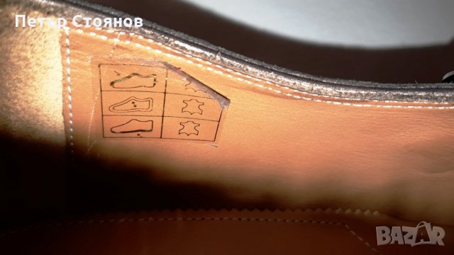 Ръчно изработени обувки от естествена кожа PRIME SHOES №46, снимка 9 - Официални обувки - 25124955