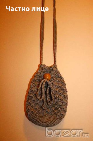 Плетена дамска чантичка, снимка 3 - Чанти - 16386244