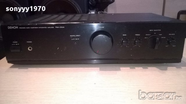 Denon pma-255uk-amplifier внос англия, снимка 4 - Ресийвъри, усилватели, смесителни пултове - 14144970