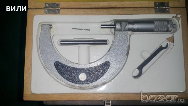 Микрометър 75-100мм, снимка 2 - Други инструменти - 19545920