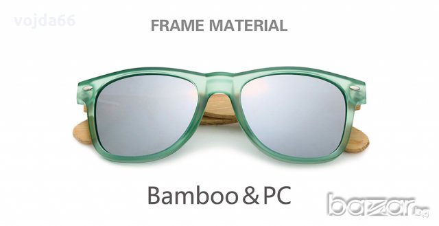 Слънчеви очила PC & Bamboo, снимка 3 - Слънчеви и диоптрични очила - 18953503