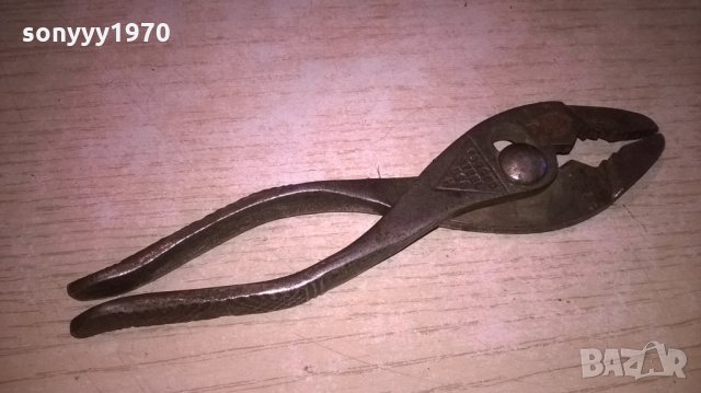 USA forged steel usa-клещи внос швеицария-16см, снимка 2 - Клещи - 24636731